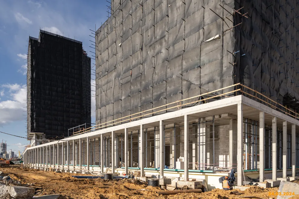 ЖК Portland (Портланд) ход строительства