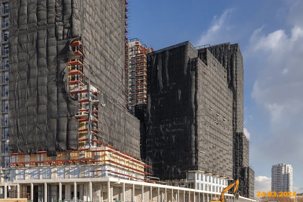 ЖК Portland (Портланд) ход строительства