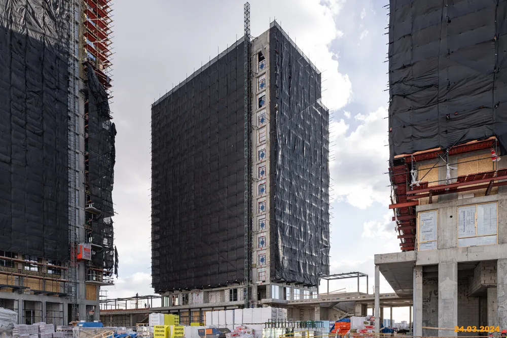 ЖК Portland (Портланд) ход строительства