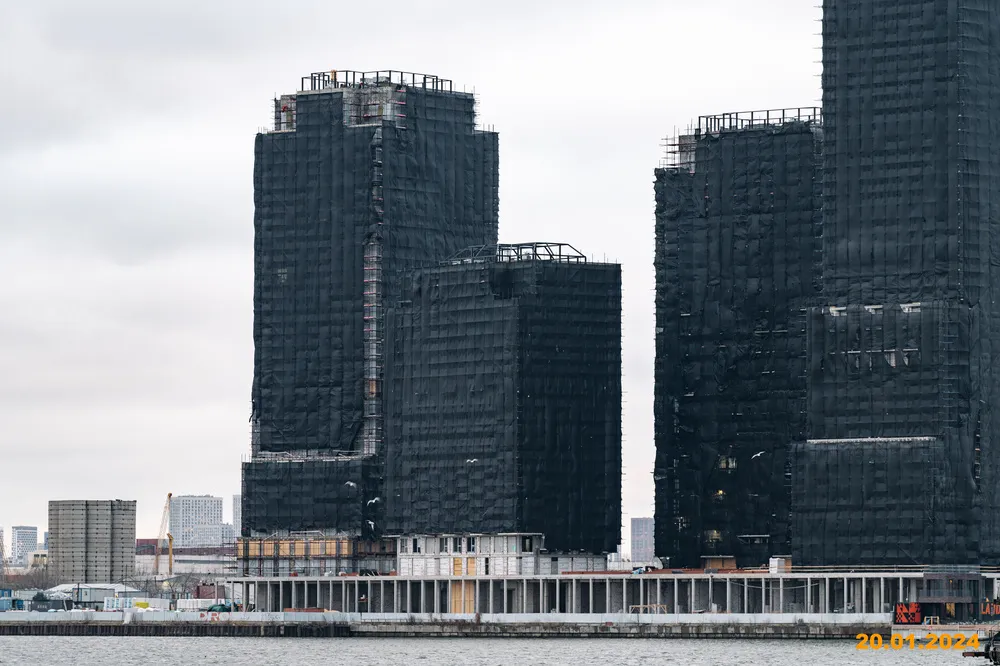 ЖК Portland (Портланд) ход строительства