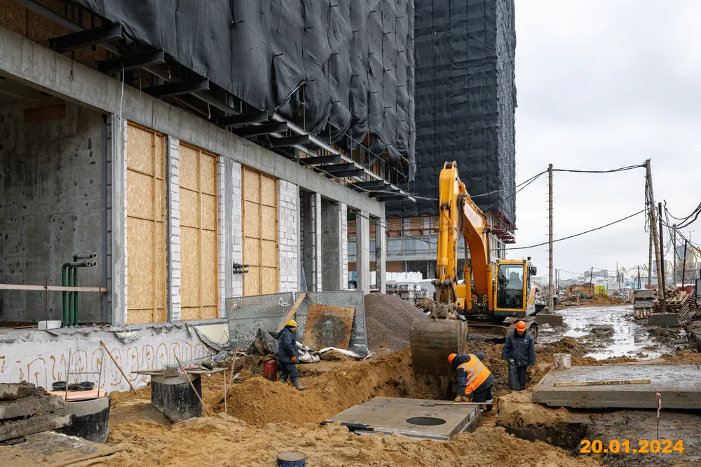 ЖК Portland (Портланд) ход строительства