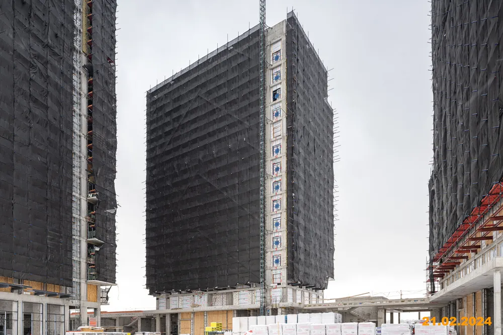 ЖК Portland (Портланд) ход строительства