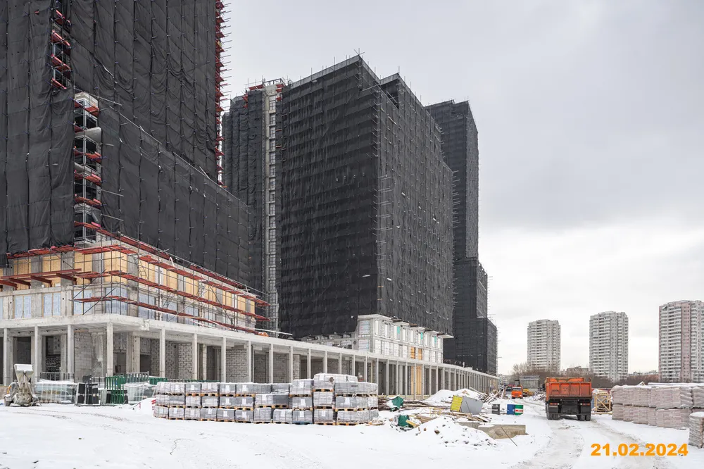 ЖК Portland (Портланд) ход строительства