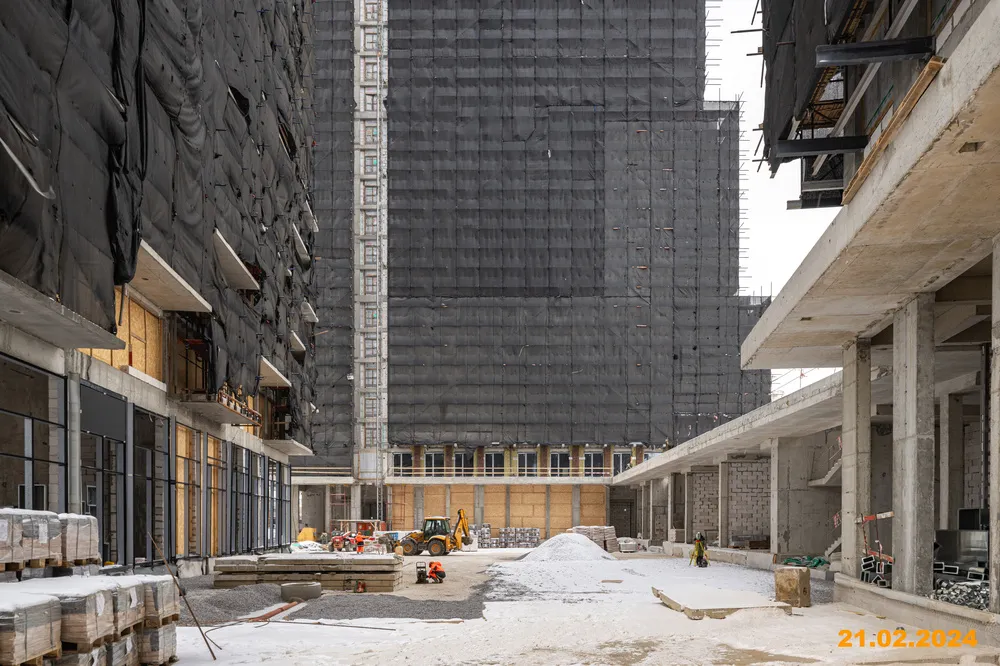 ЖК Portland (Портланд) ход строительства