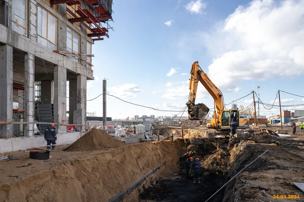 ЖК Portland (Портланд) ход строительства