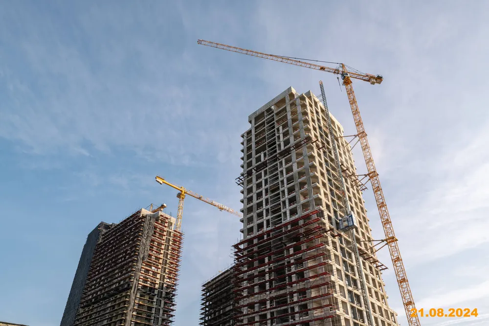 ЖК Portland (Портланд) ход строительства