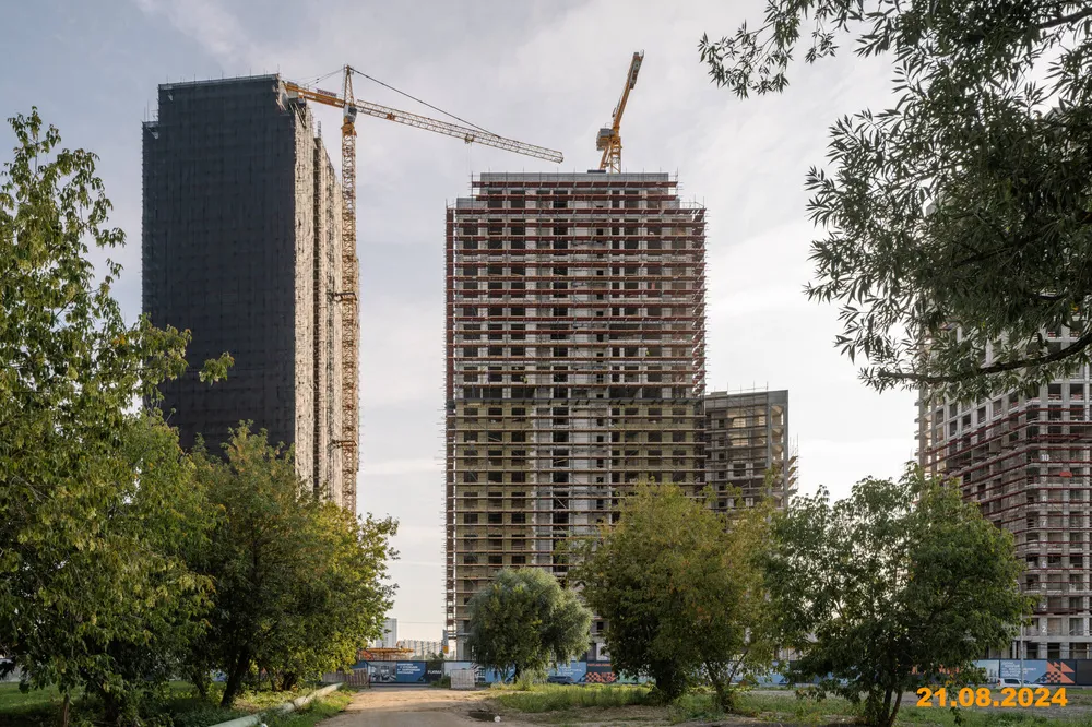 ЖК Portland (Портланд) ход строительства