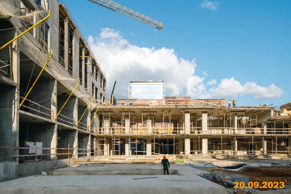 ЖК Portland (Портланд) ход строительства