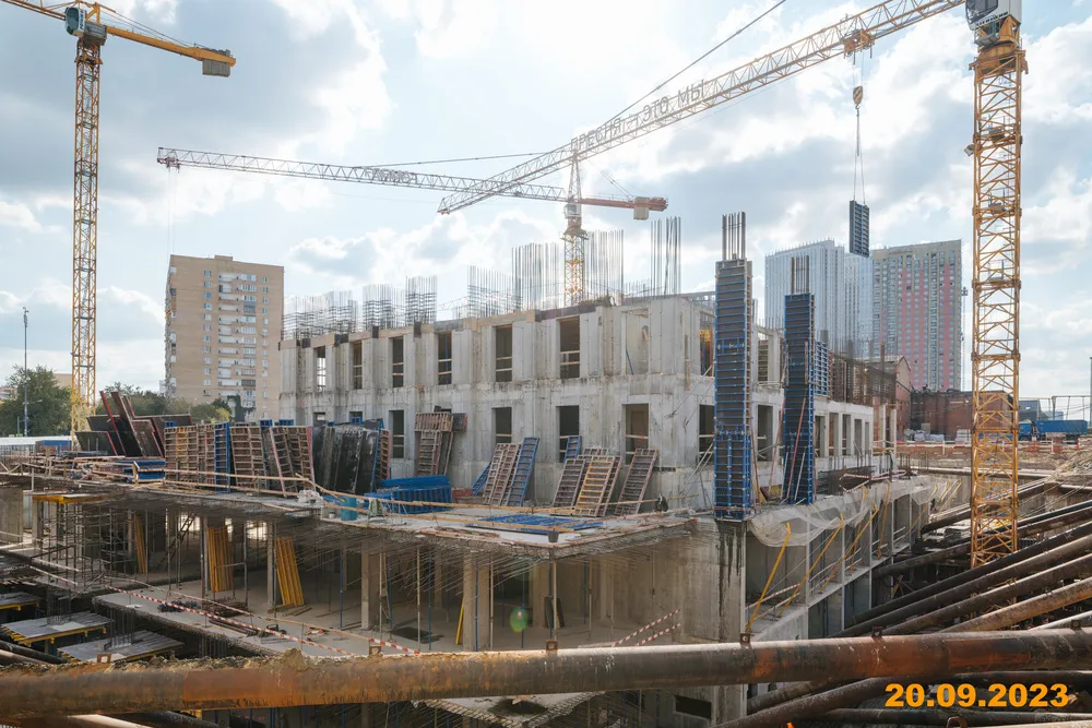 ЖК Portland (Портланд) ход строительства