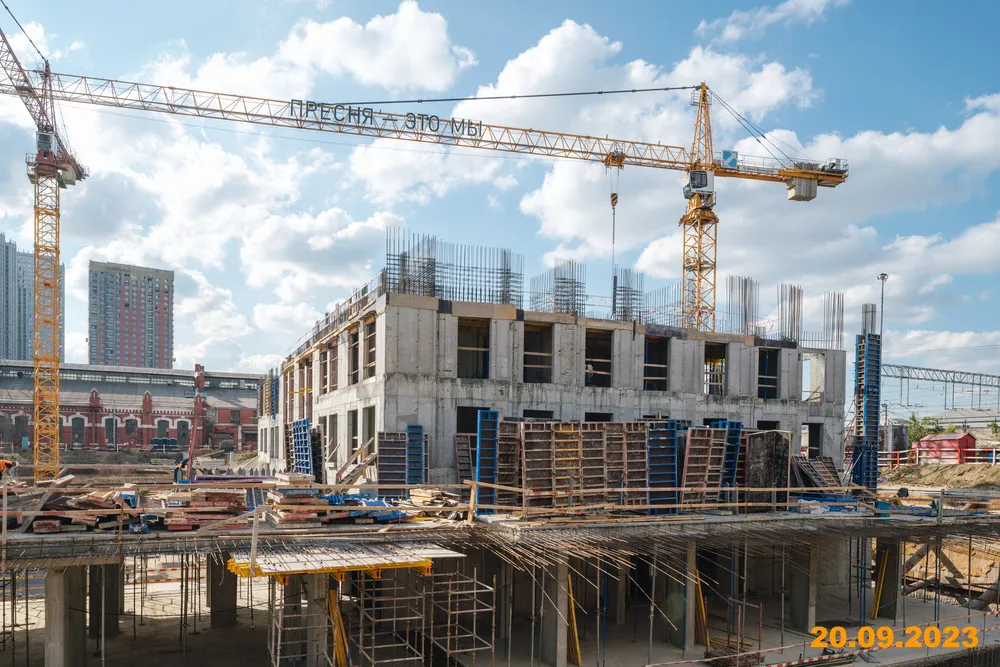 ЖК Portland (Портланд) ход строительства