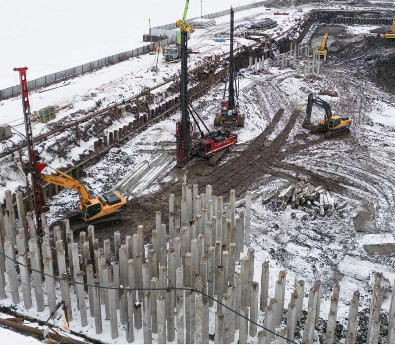 ЖК Portland (Портланд) ход строительства