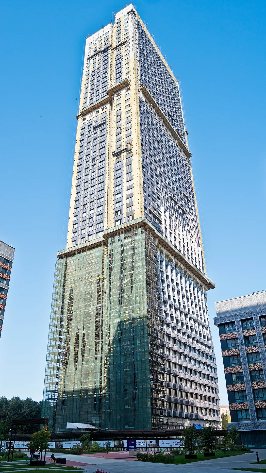 ЖК "Afi Tower (Афи Тауэр)" ход строительства