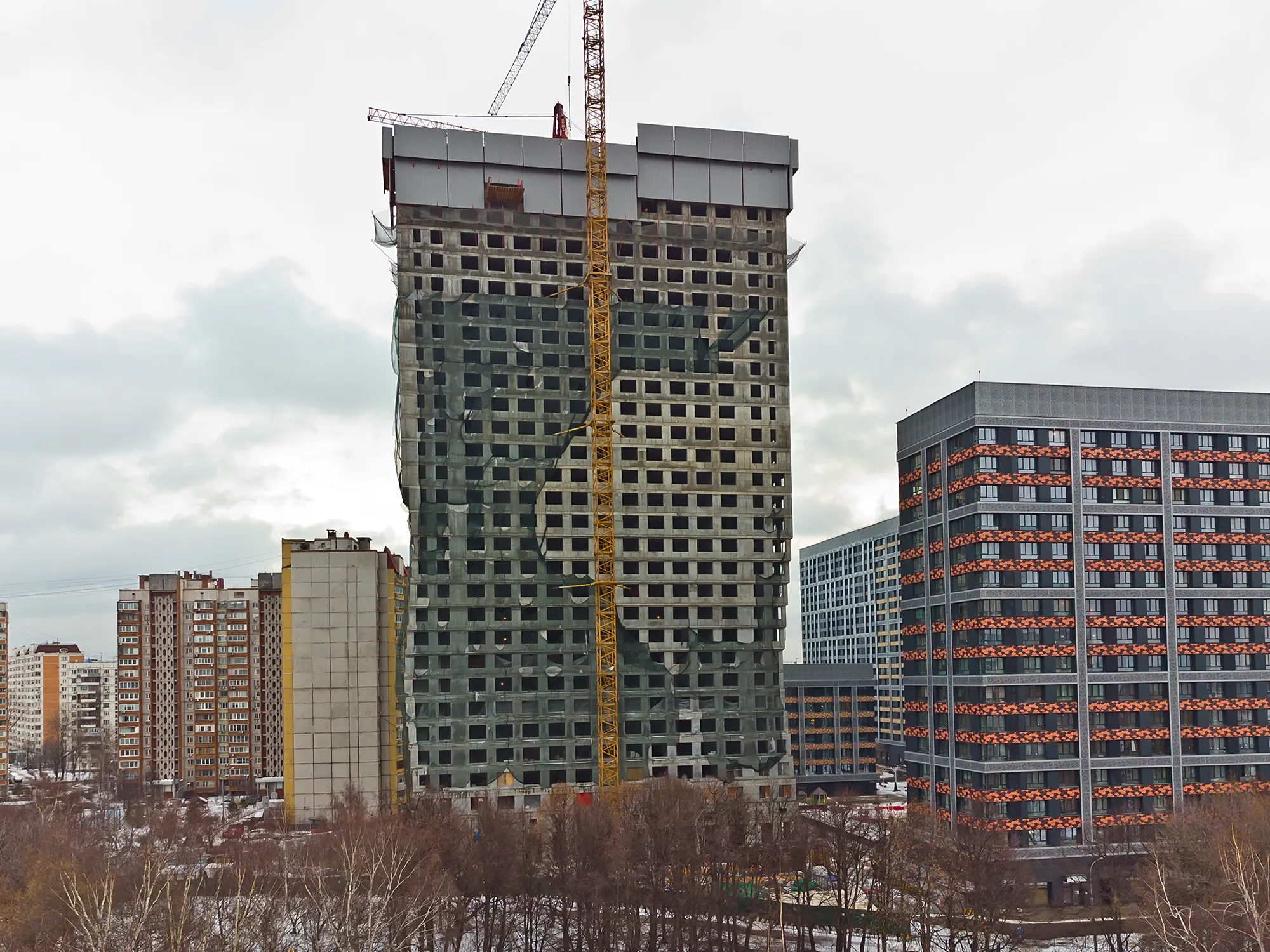 ЖК "Afi Tower (Афи Тауэр)" ход строительства