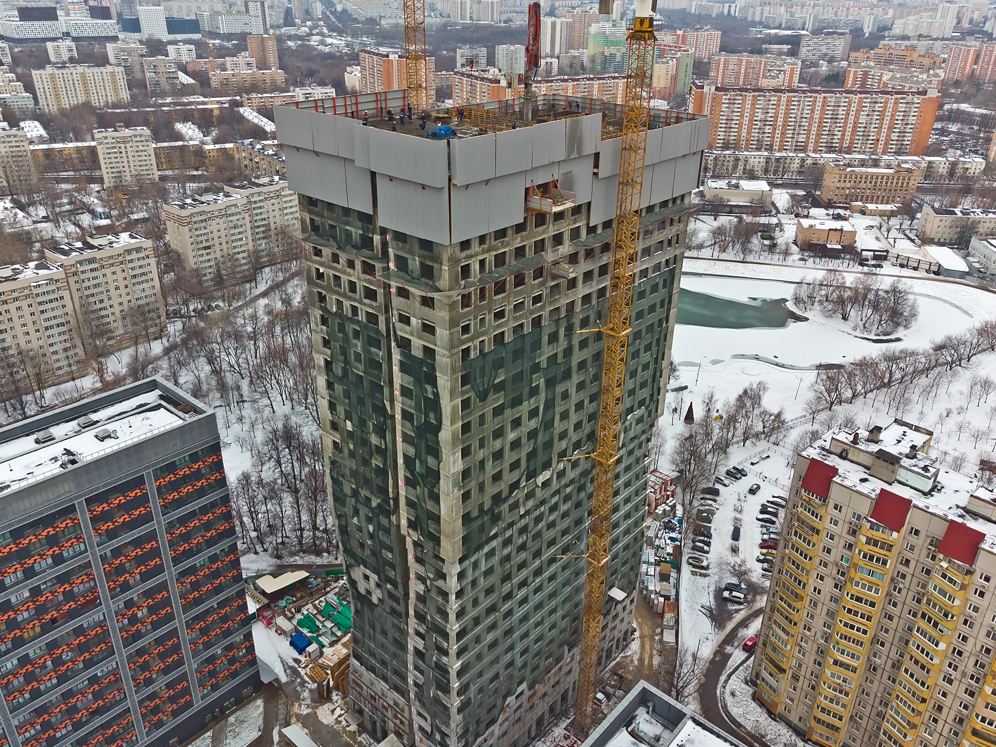 ЖК "Afi Tower (Афи Тауэр)" ход строительства