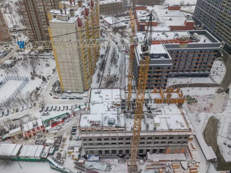 ЖК "Afi Tower (Афи Тауэр)" ход строительства