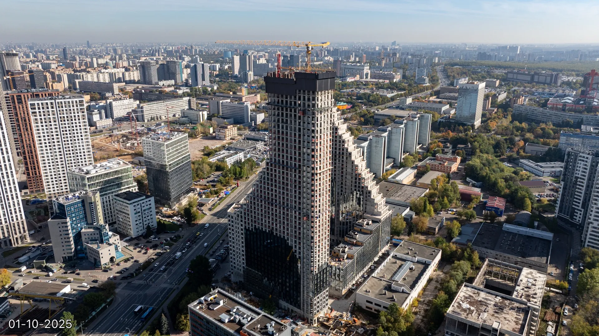 ЖК Обручева 30 ход строительства