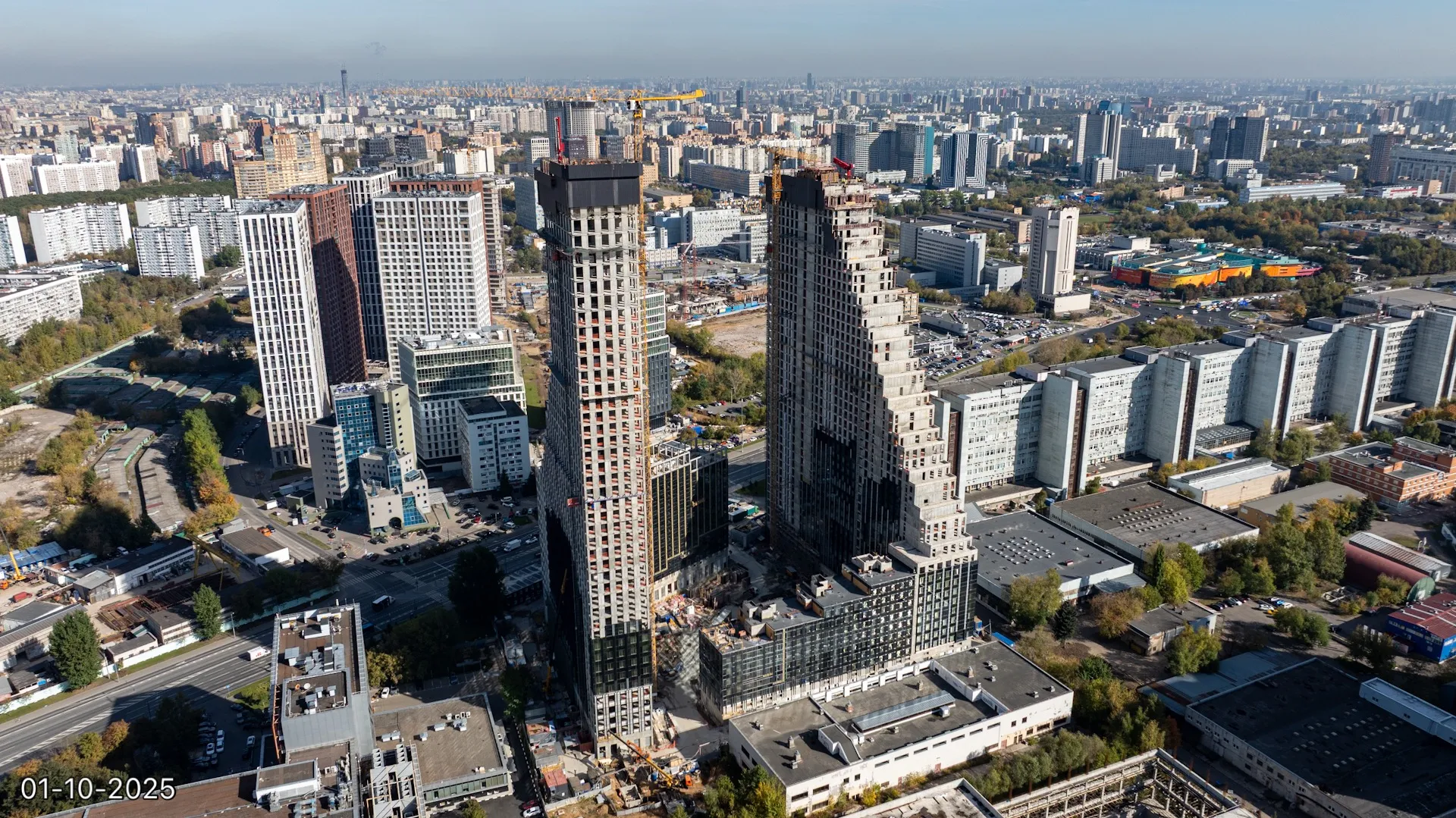 ЖК Обручева 30 ход строительства