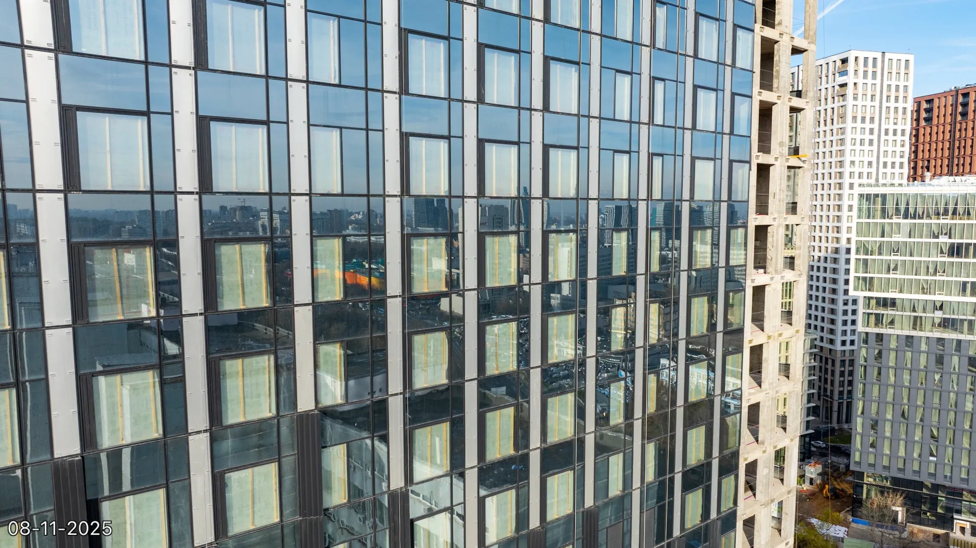 ЖК Обручева 30 ход строительства