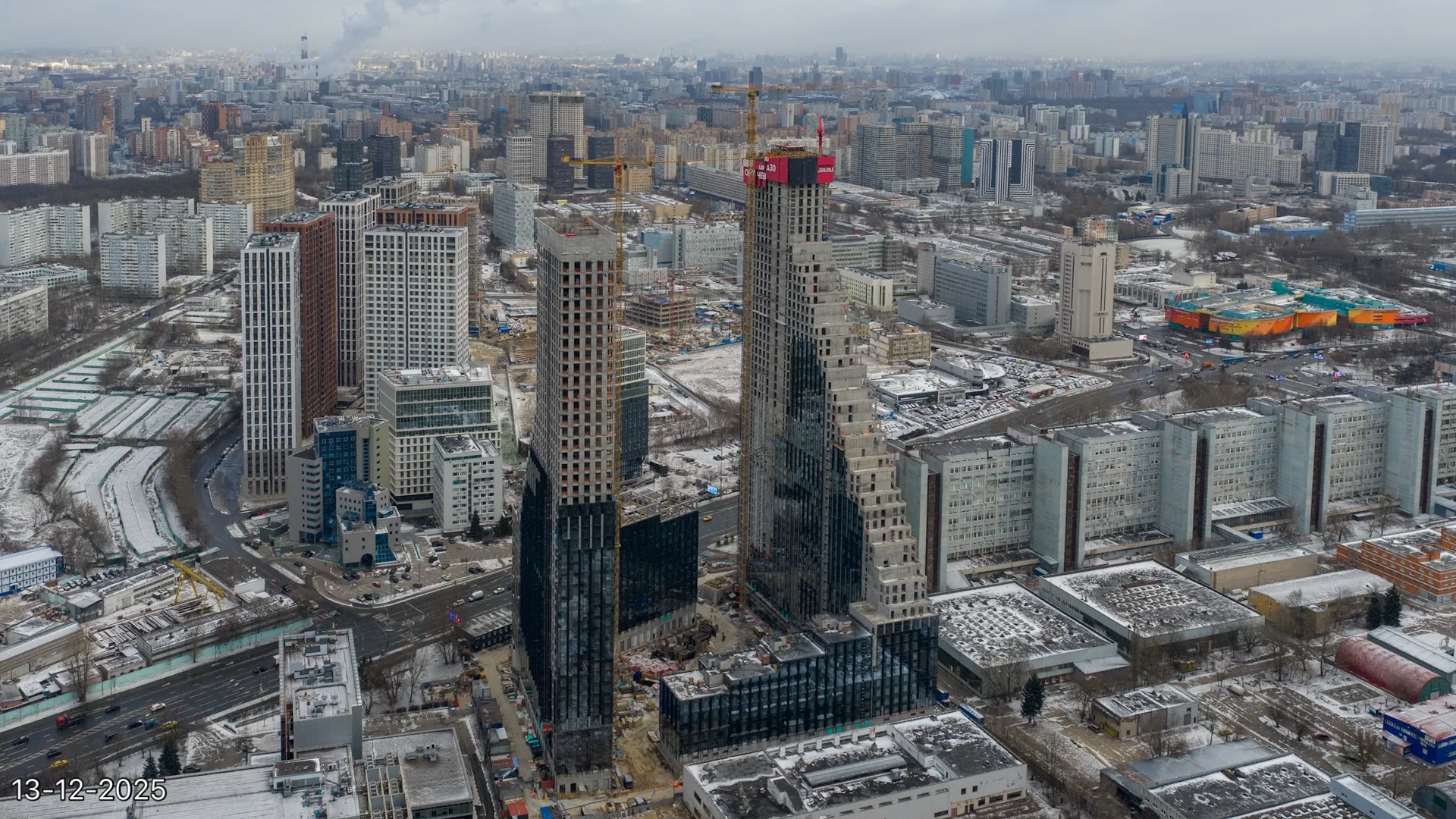 ЖК Обручева 30 ход строительства