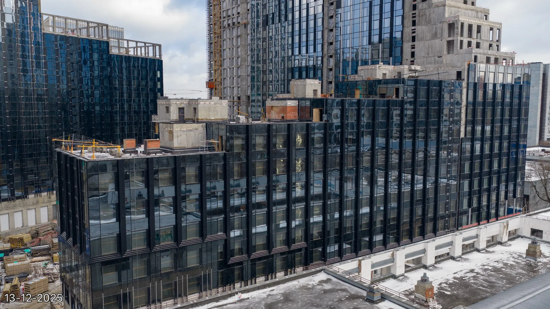 ЖК Обручева 30 ход строительства