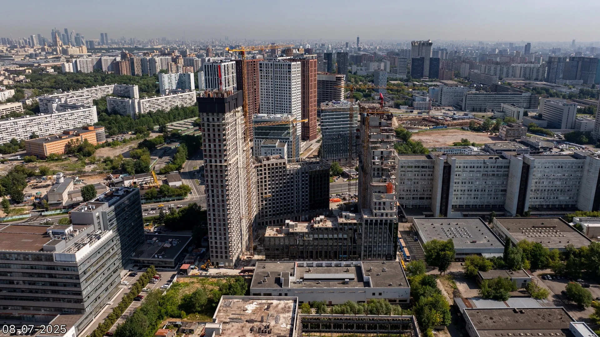 ЖК Обручева 30 ход строительства