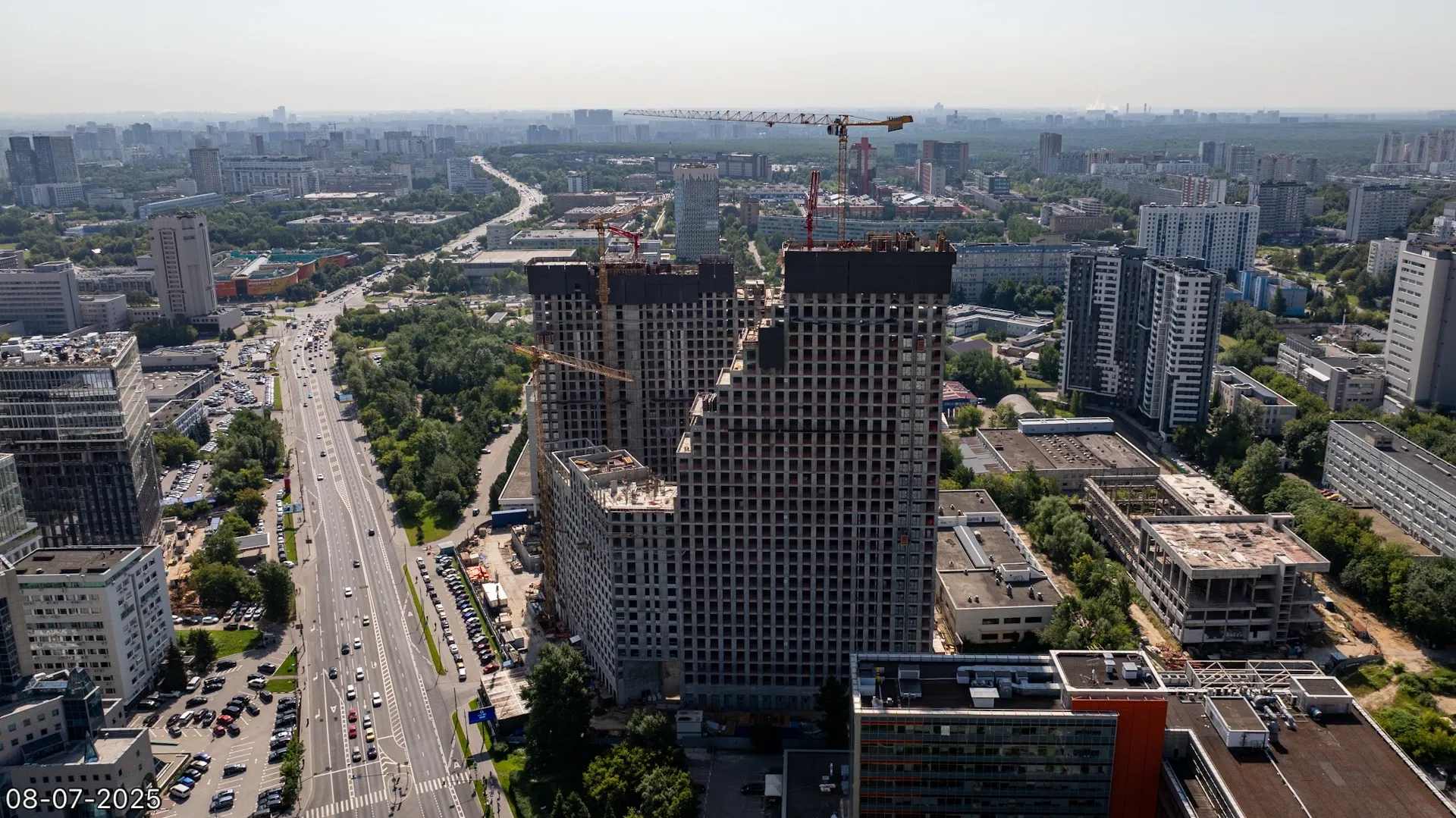 ЖК Обручева 30 ход строительства