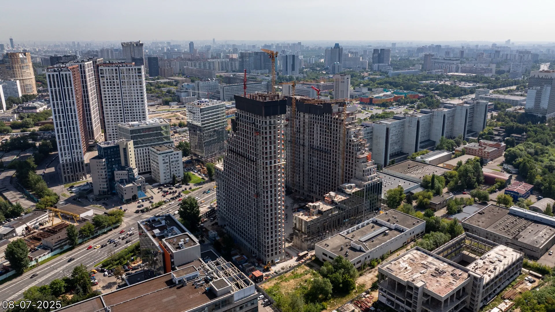 ЖК Обручева 30 ход строительства