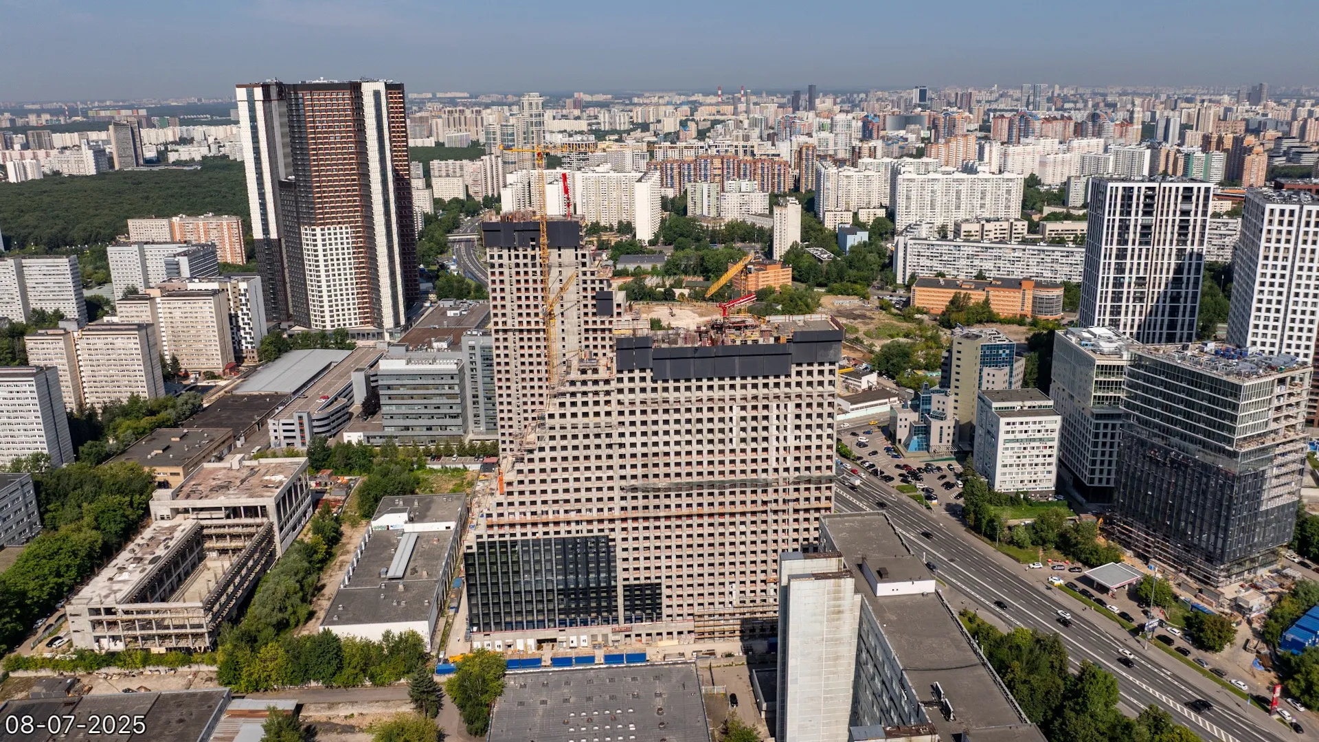 ЖК Обручева 30 ход строительства