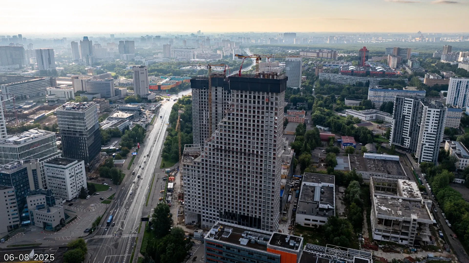 ЖК Обручева 30 ход строительства