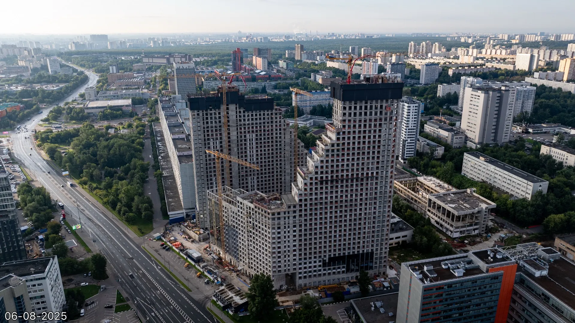 ЖК Обручева 30 ход строительства