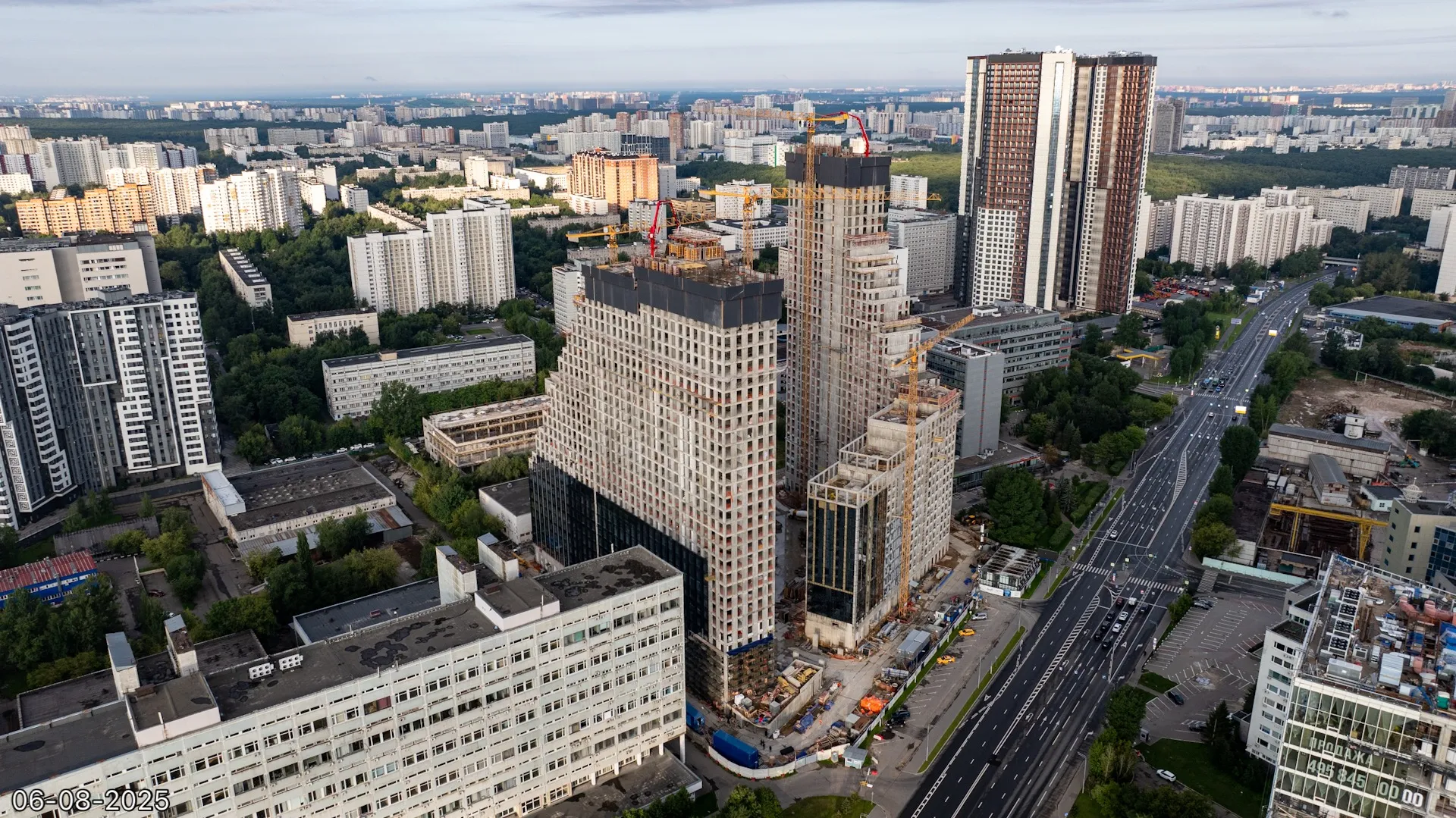 ЖК Обручева 30 ход строительства