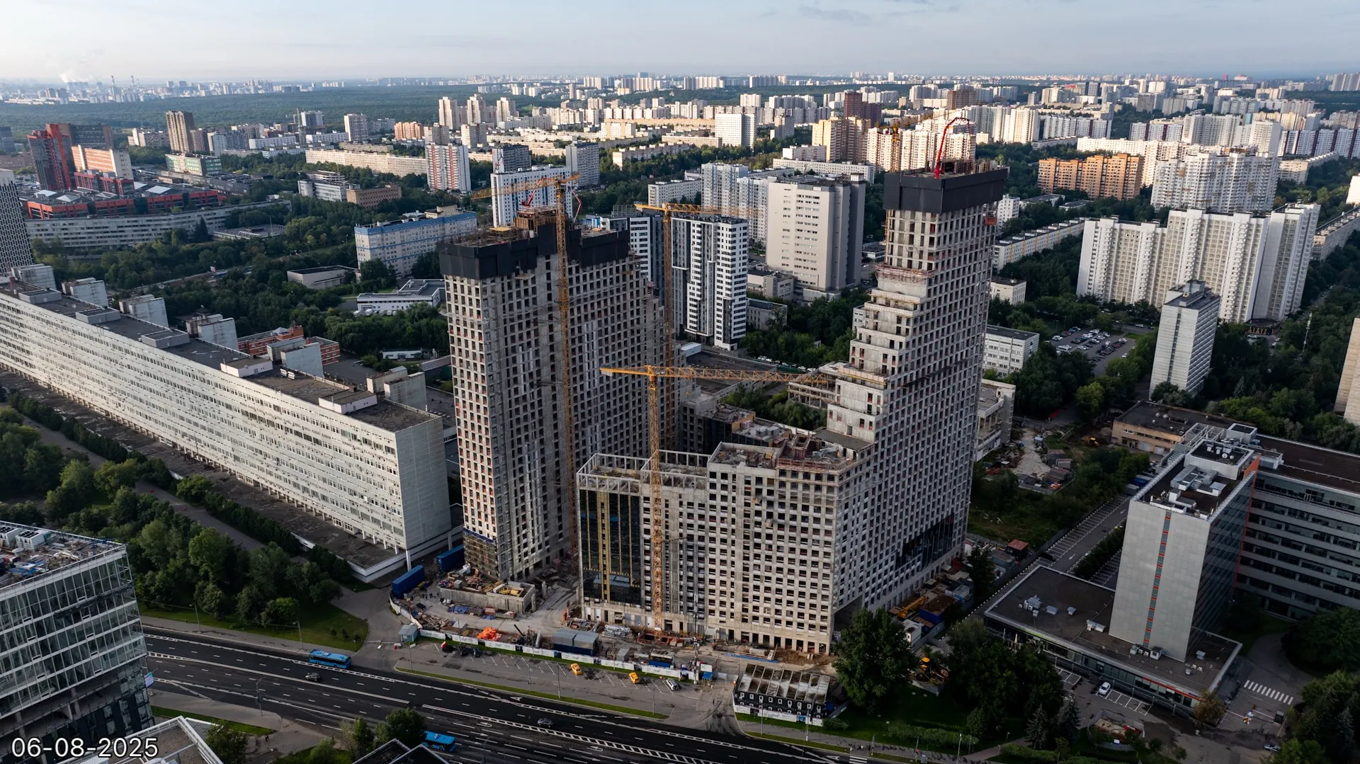 ЖК Обручева 30 ход строительства