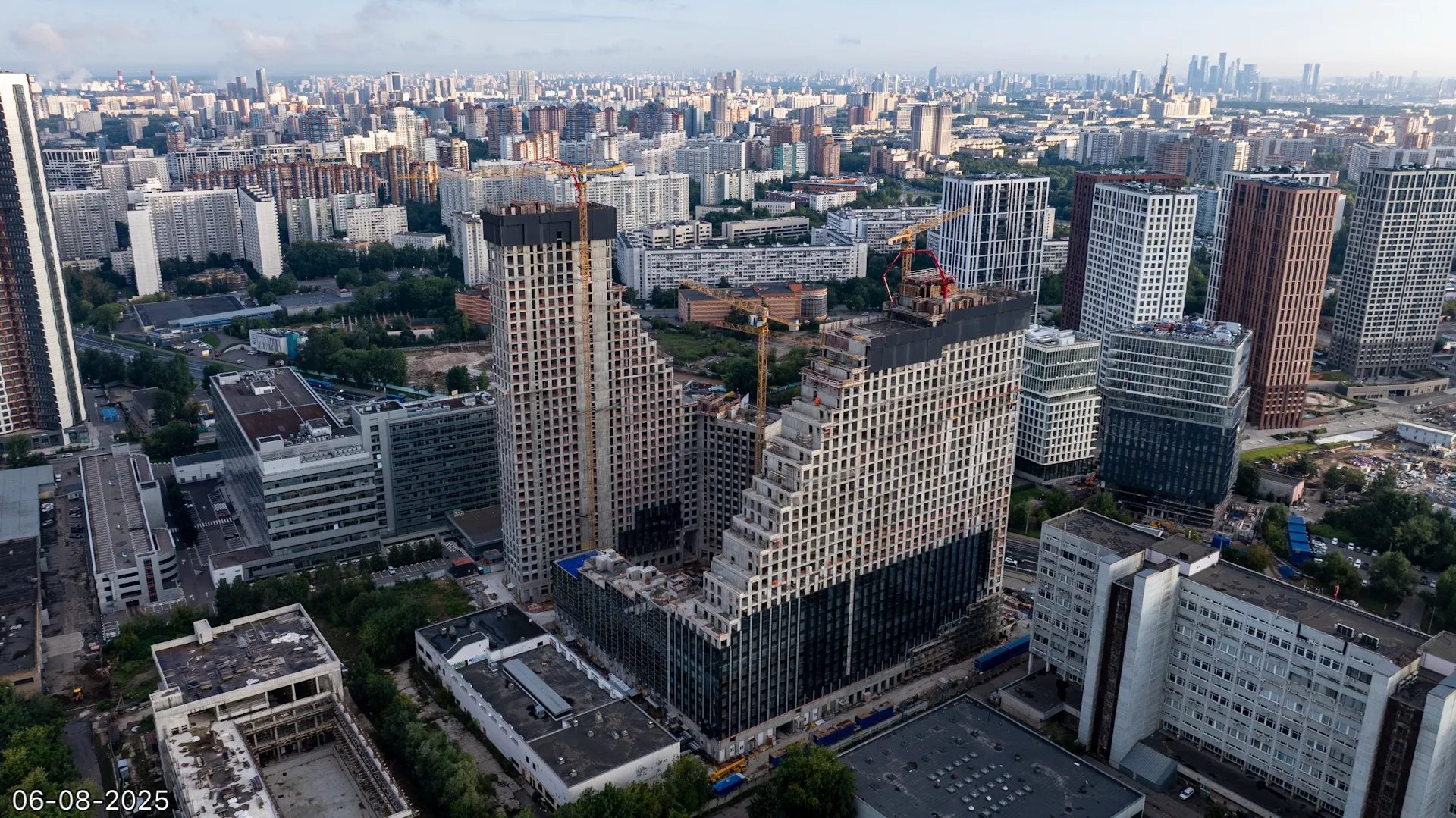 ЖК Обручева 30 ход строительства