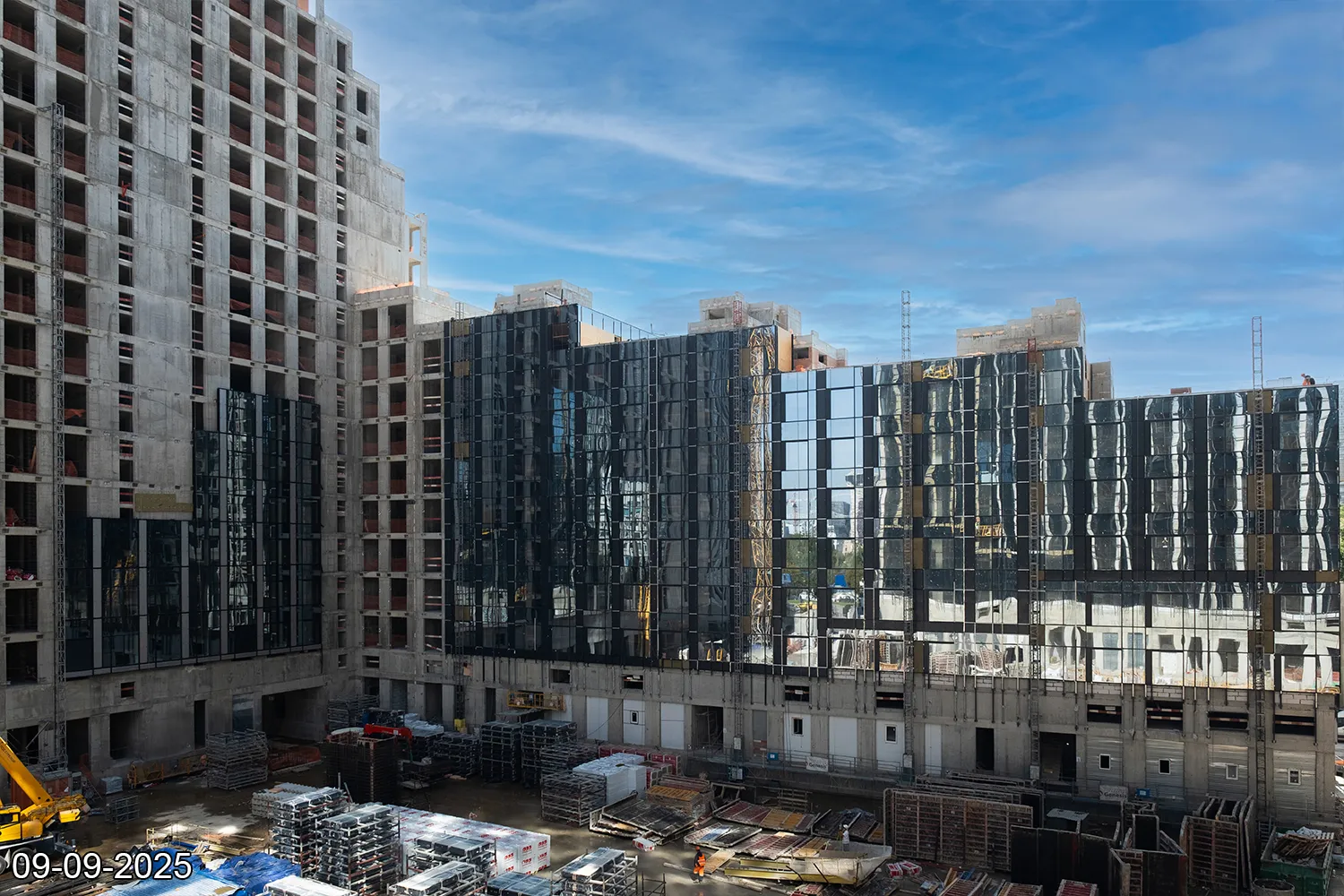 ЖК Обручева 30 ход строительства