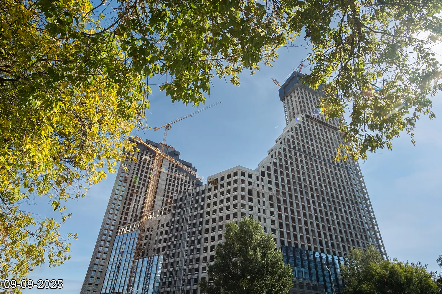 ЖК Обручева 30 ход строительства