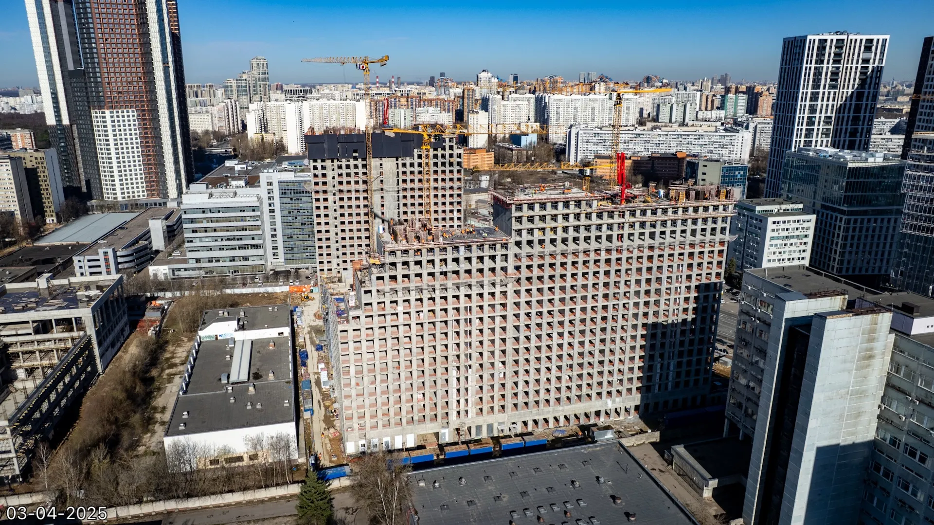 ЖК Обручева 30 ход строительства