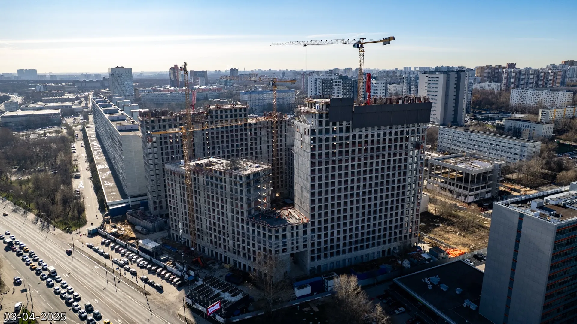 ЖК Обручева 30 ход строительства