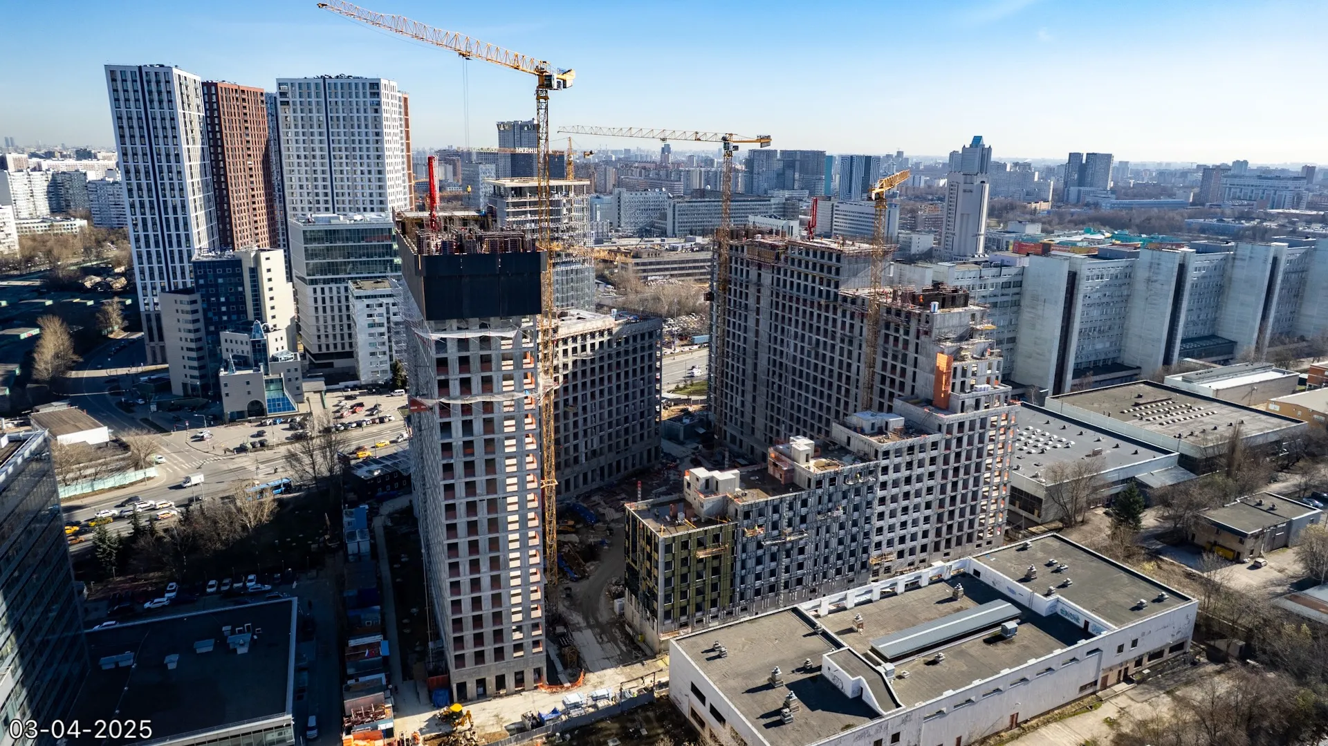 ЖК Обручева 30 ход строительства