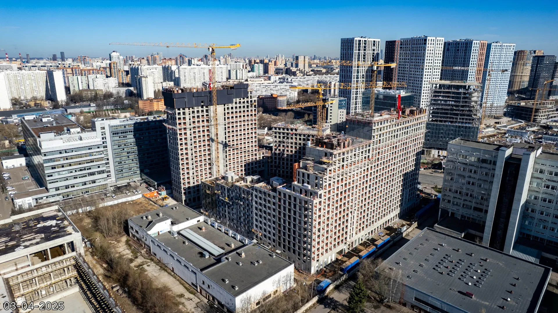 ЖК Обручева 30 ход строительства