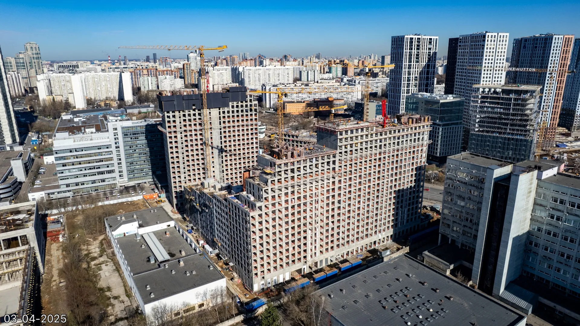 ЖК Обручева 30 ход строительства