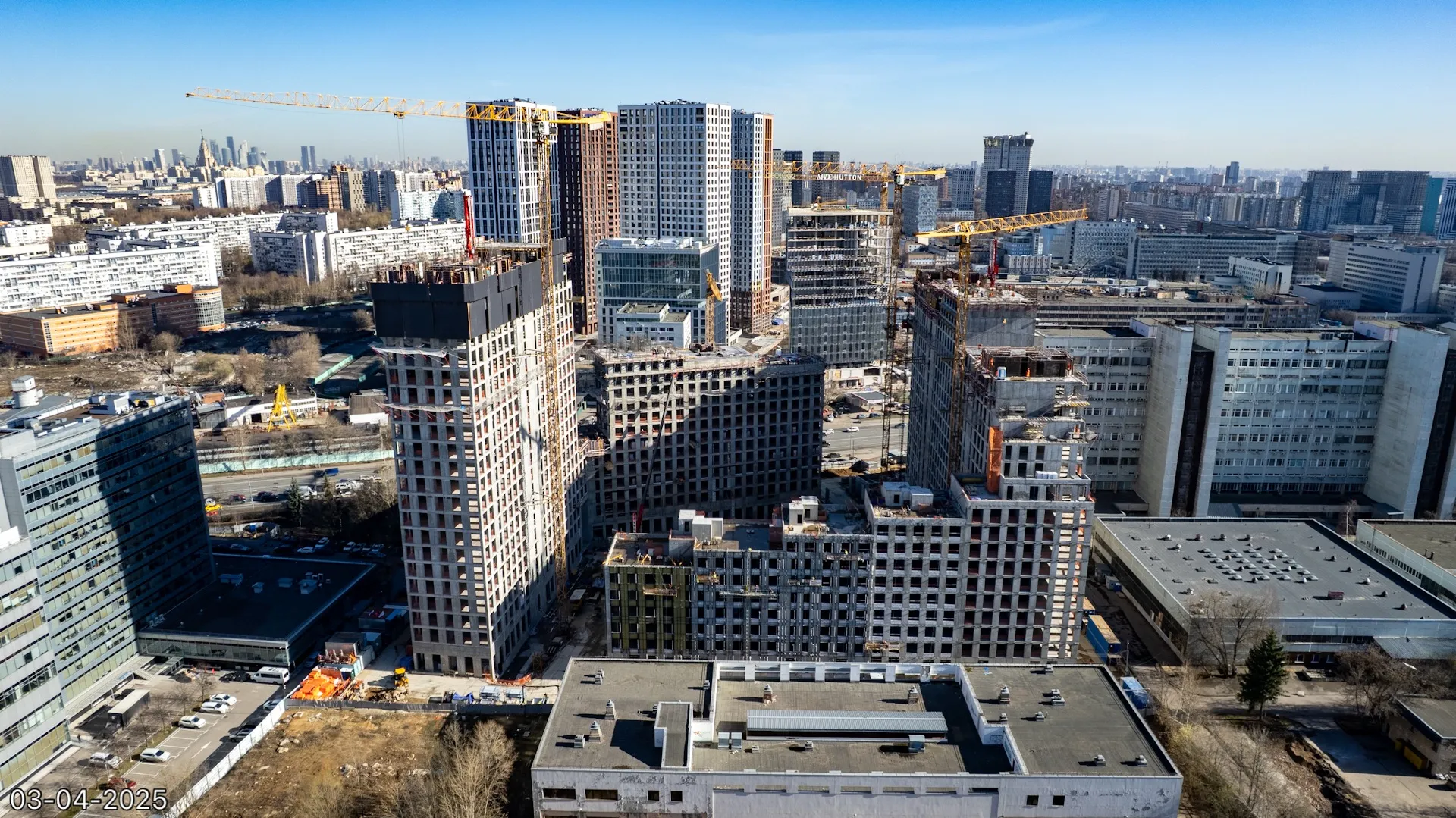 ЖК Обручева 30 ход строительства