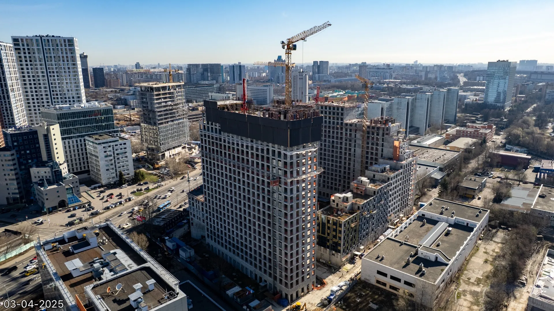 ЖК Обручева 30 ход строительства