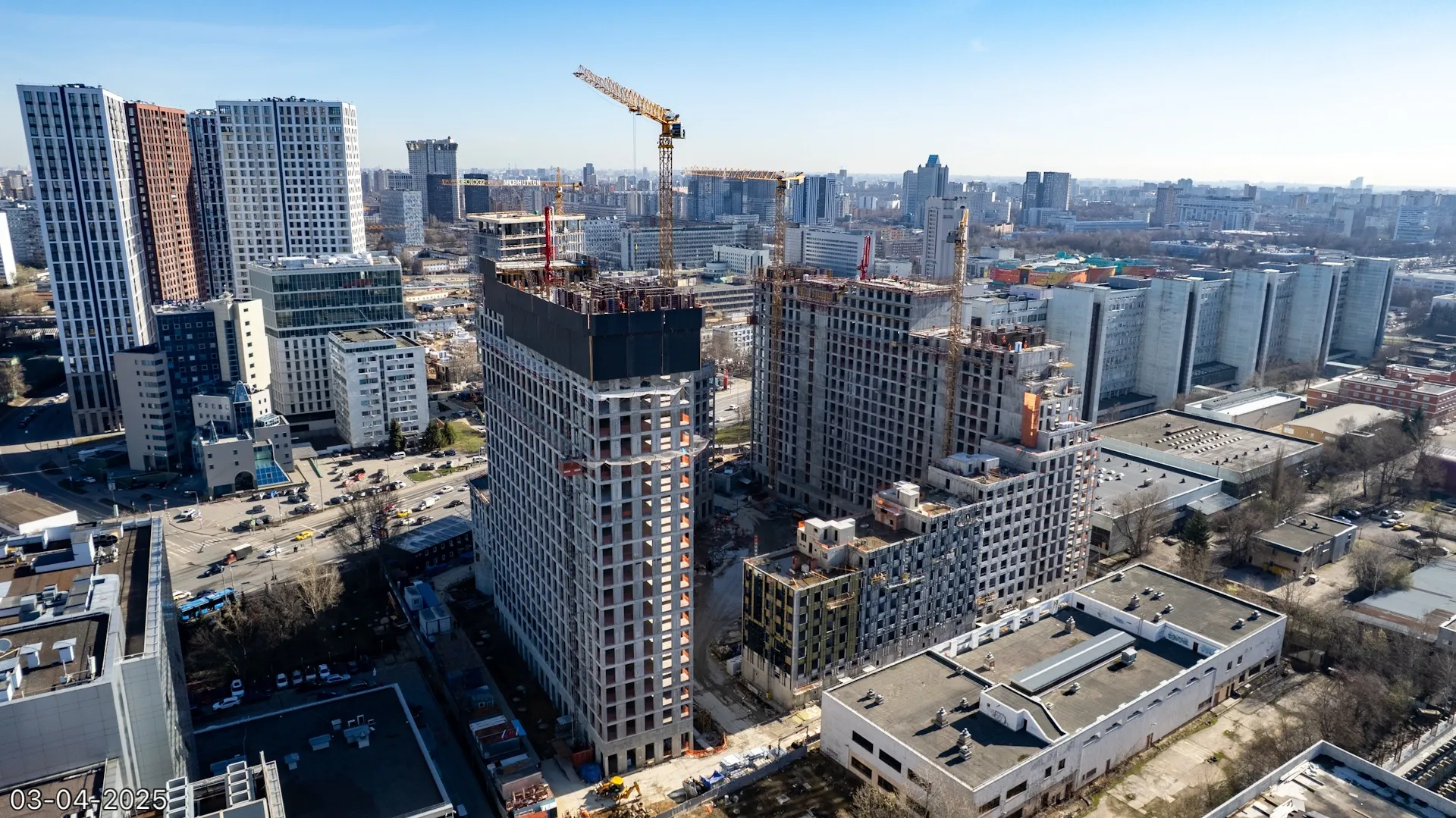 ЖК Обручева 30 ход строительства