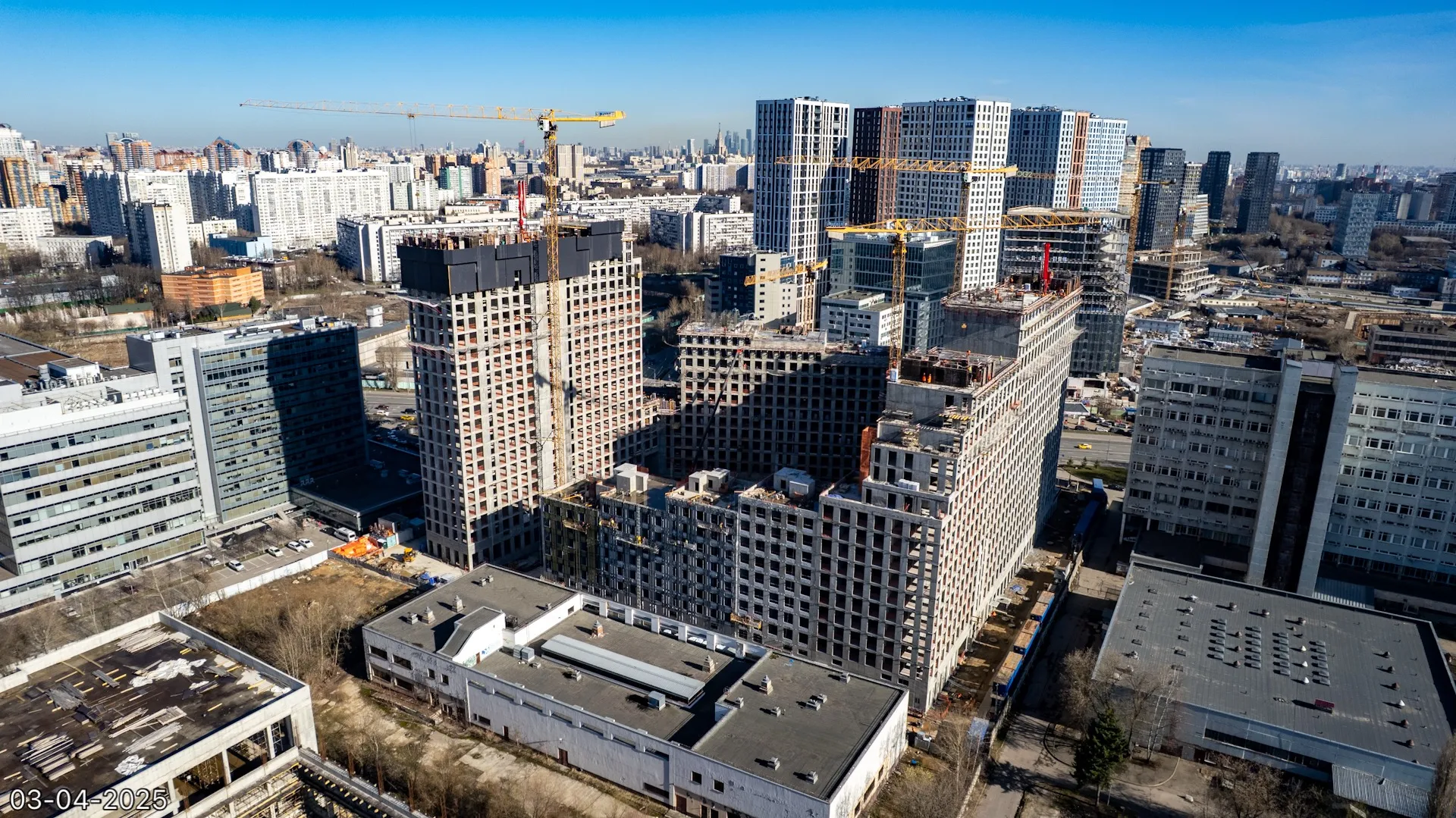 ЖК Обручева 30 ход строительства