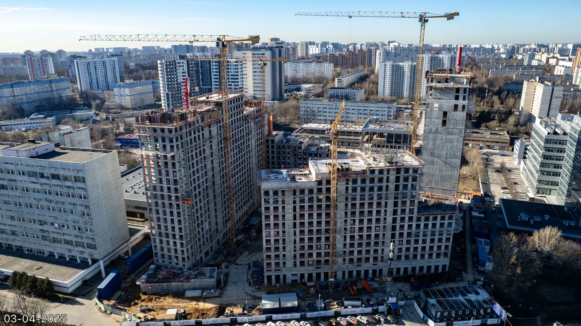 ЖК Обручева 30 ход строительства