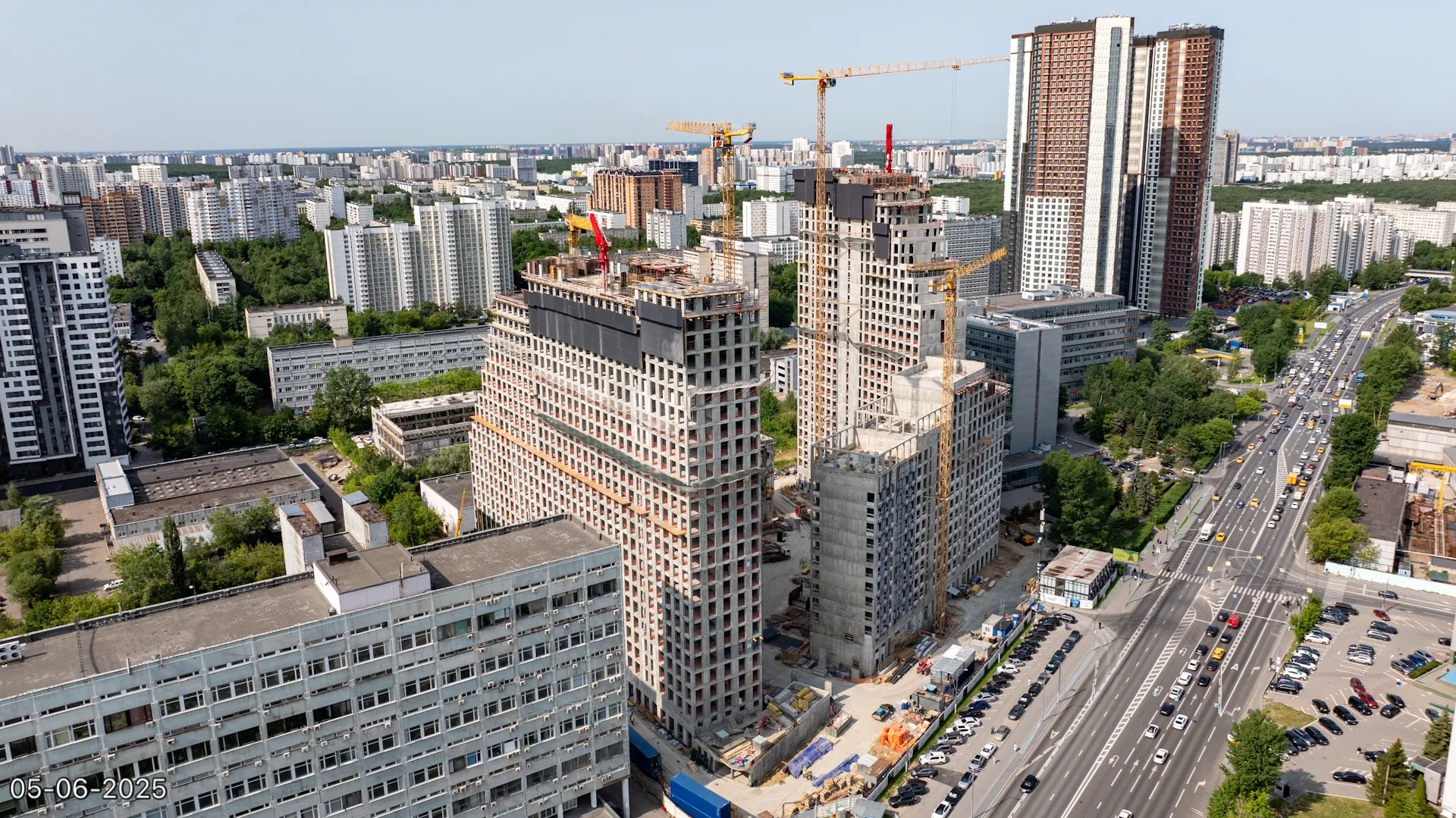 ЖК Обручева 30 ход строительства