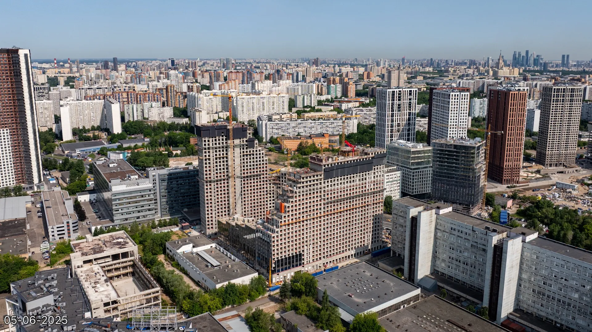 ЖК Обручева 30 ход строительства