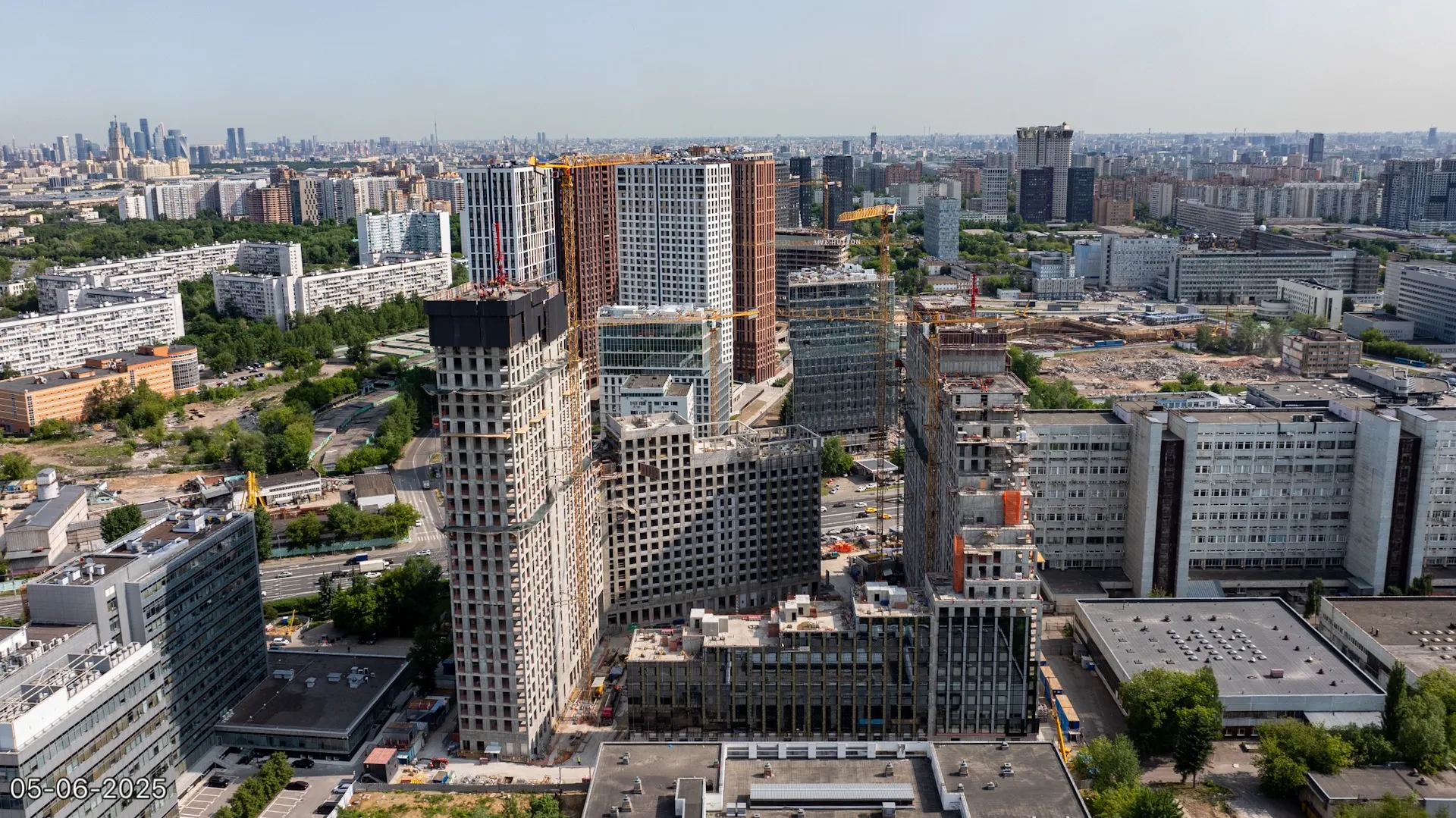 ЖК Обручева 30 ход строительства