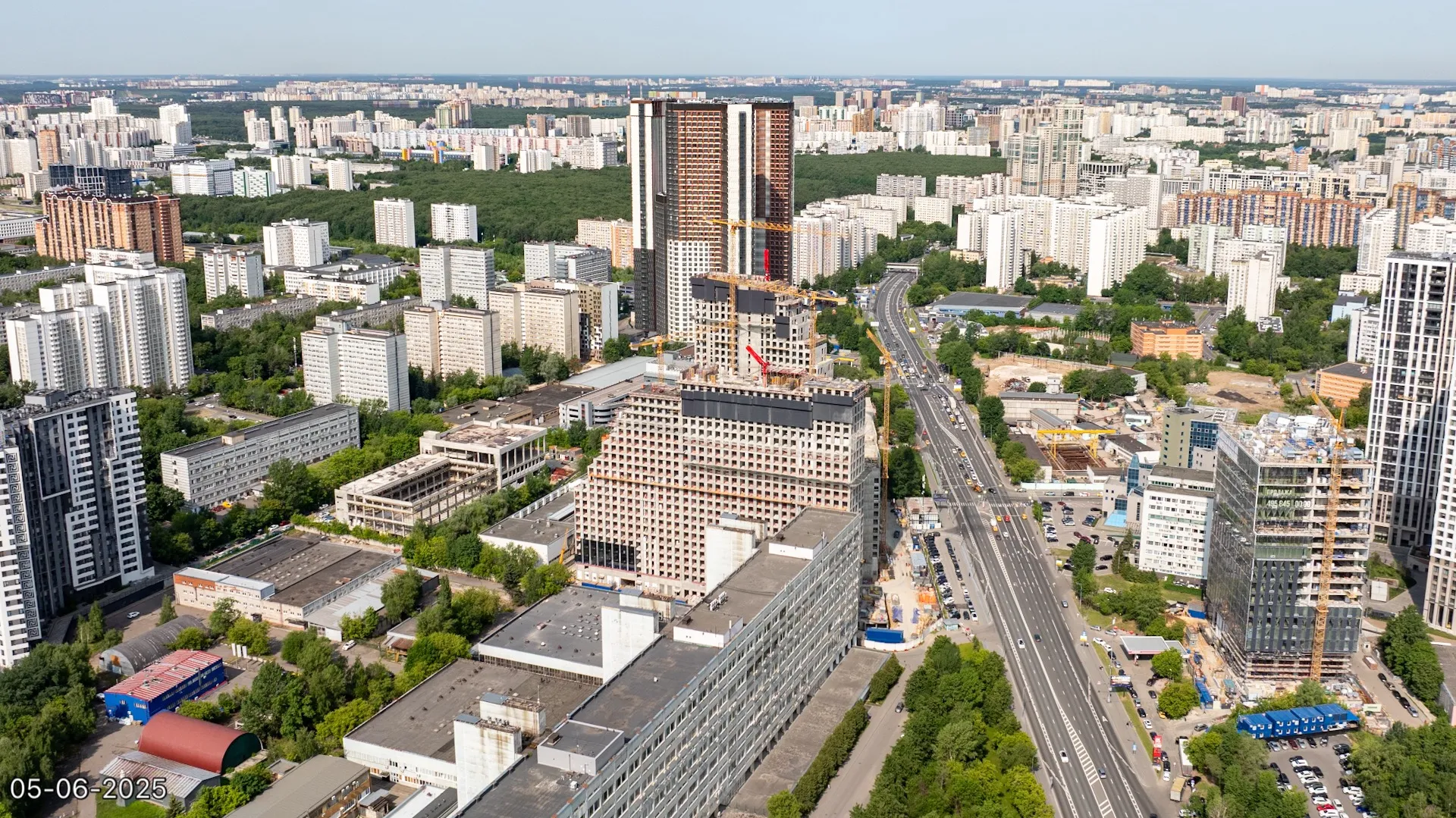 ЖК Обручева 30 ход строительства