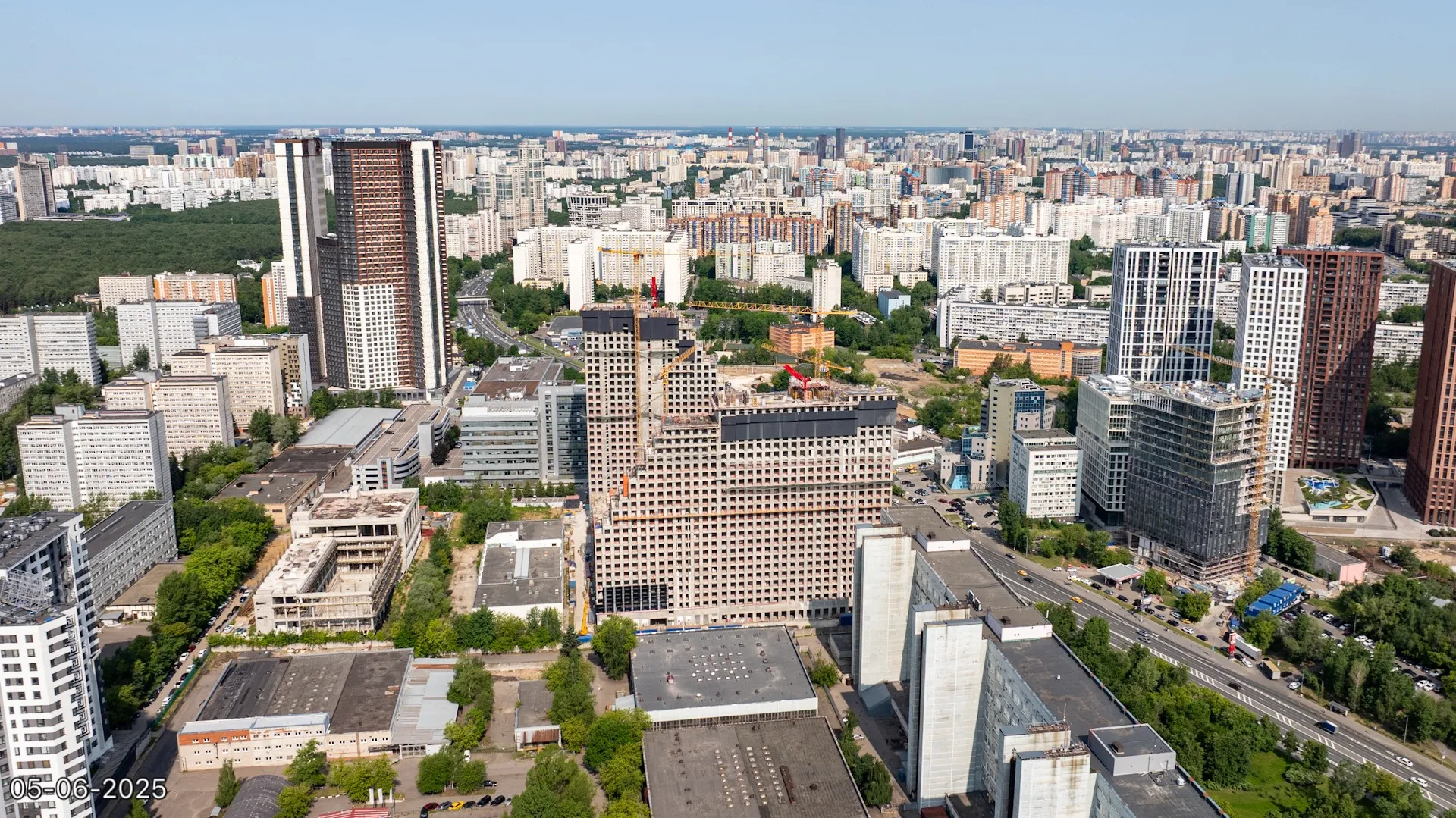 ЖК Обручева 30 ход строительства